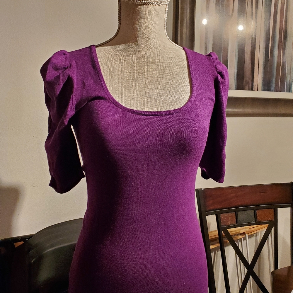 Cute purple sweater